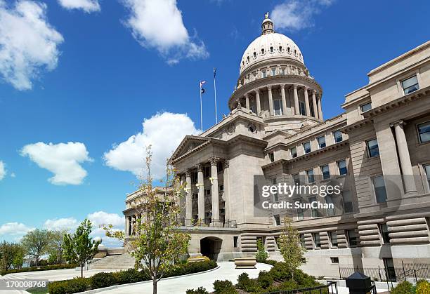 idaho state capitol building - boise stock pictures, royalty-free photos & images
