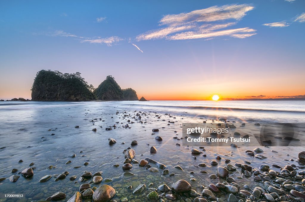 Sanshiro Island Sunset