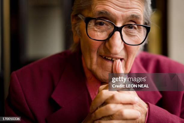 Picture taken on May 22, 2013 shows photographer Ray Bellisario during an interview with AFP in London. The world's press will train their lenses on...