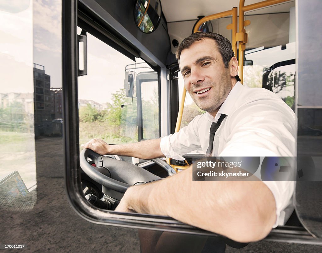 Busfahrer.