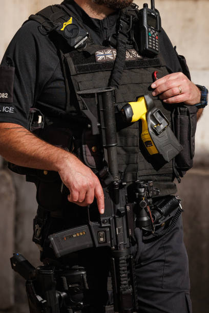 GBR: Police Firearms Officers Turn In Their Weapons After Murder Charge