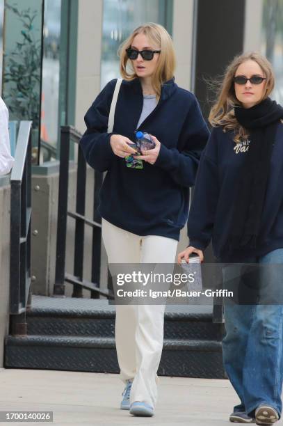 Sophie Turner is seen on September 30, 2023 in New York City.