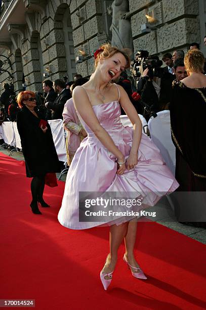 Gzsz Natalie Alison at The Premiere Of "3 Musketeers" at Theater des Westens in Berlin..