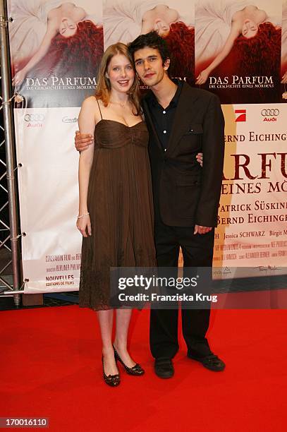Rachel Hurd-Wood and Ben Whishaw In With The Premiere Of "The Perfume" in Berlin Cinestar.