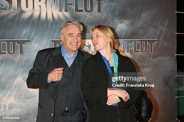 Michael Degen and his wife Susanne Sturm at The Premiere Of Rtl two-parter "The Flood 'The Curio House in Hamburg 310106.