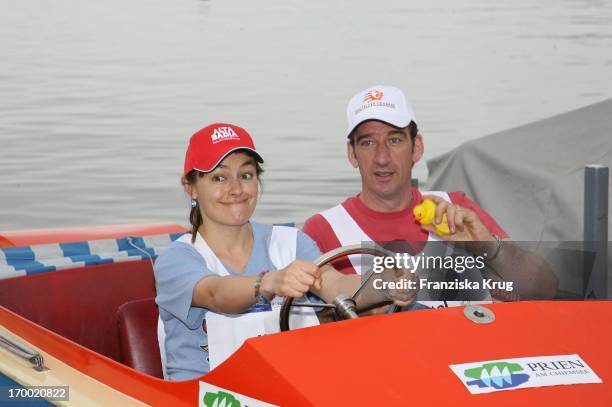 Heio Von Stetten And Elisabeth Romano The Boot In "Great border traffic" in Prien Am Chiemsee On 230606.