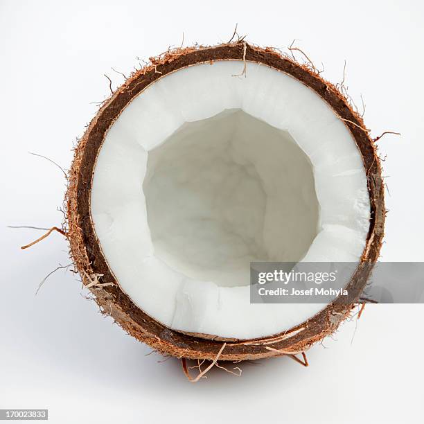 coconut - coconut isolated stockfoto's en -beelden