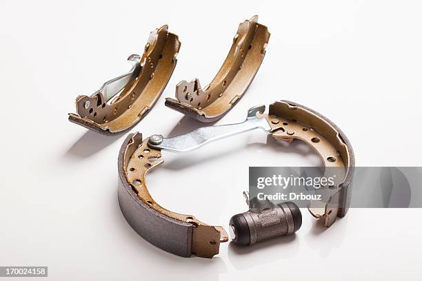 brake pads - car spare parts stock pictures, royalty-free photos & images