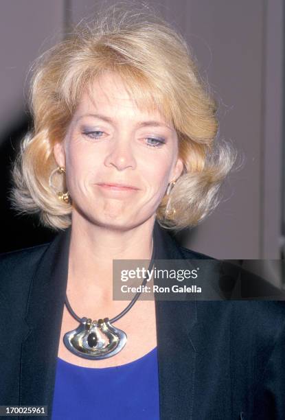 Actress Meredith Baxter attends the 40th Annual Writers Guild of America Awards on March 18, 1988 at the Beverly Hilton Hotel in Beverly Hills,...