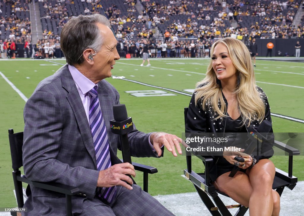 Football Color Commentator NBC Sunday Night Football color commentator Cris Collinsworth talks ...