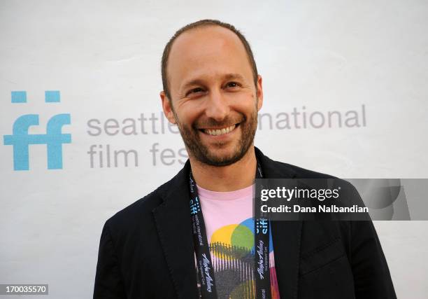 Director Darren Stein attends Seattle International Film Festival world premiere of "GBF" at Egyptian Theater, Seattle on June 5, 2013 in Seattle,...