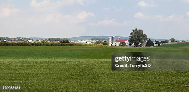 pennsylvania dutch country farm - lancaster stock pictures, royalty-free photos & images