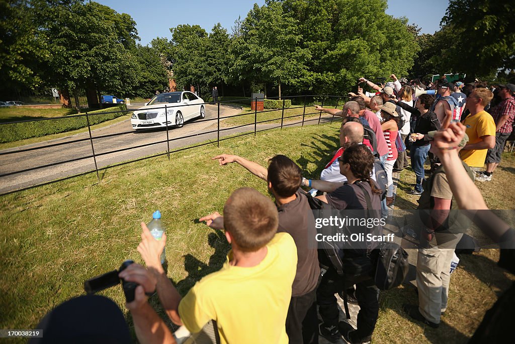 The Bilderberg Group Arrive In Watford