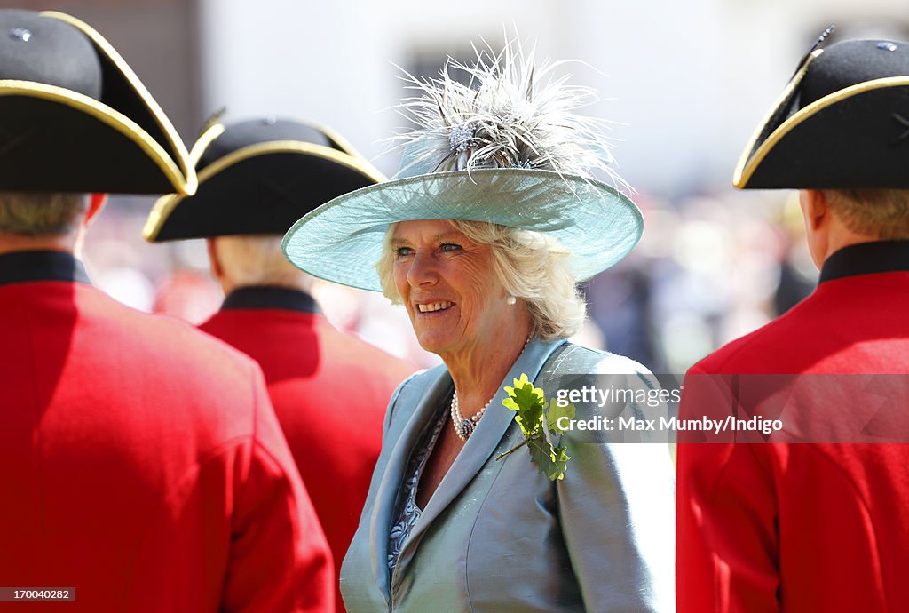 The Duchess Of Cornwall Visits The Royal Hospital Chelsea