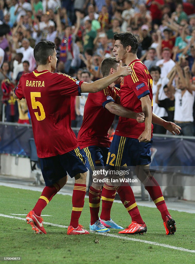 Spain v Russia - UEFA European U21 Championships: Group B