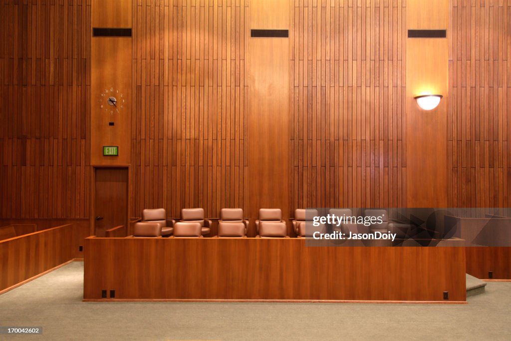 Federal Court Jury Box