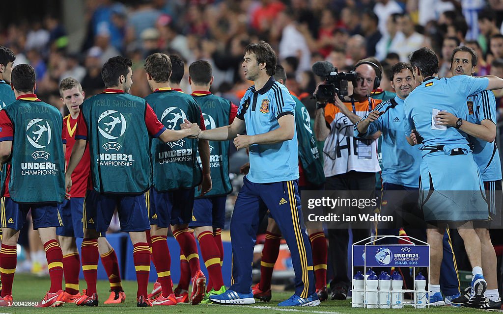 Spain v Russia - UEFA European U21 Championships: Group B