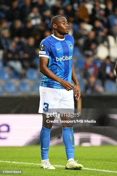 Sadick Mujaid Sadick of Genk during a football game between KRC Genk and ACF ...