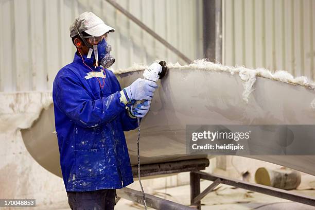 macinare - vetroresina foto e immagini stock