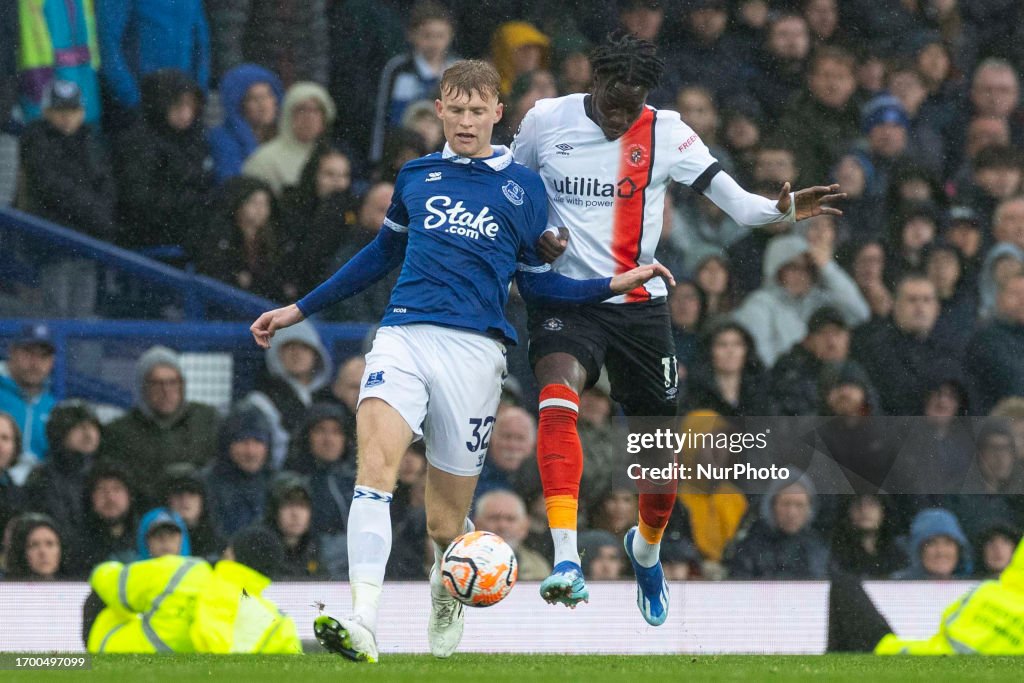 Everton FC v Luton Town - Premier League