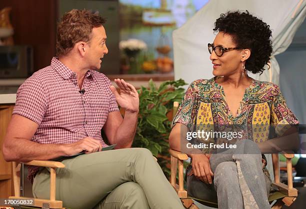 Chef Paula Deen and actress/singer Ashanti visit "The Chew" today June 5, 2013. "The Chew" airs MONDAY - FRIDAY on the Walt Disney Television via...