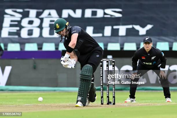 Laura Wolvaardt, captain of South Africa during the ICC Women's Championship, 3rd ODI match between South Africa and New Zealand at Hollywoodbets...