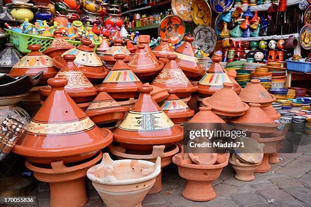 tagines - tajine stock pictures, royalty-free photos & images