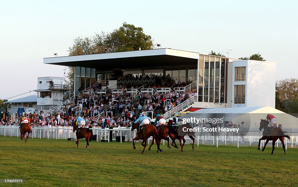 Worcester Races A general view of the course during Worcester races on June 6, 2013 ...