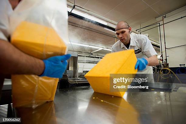 Cheese Block Sampling 13 Cheese Block Package Stock Photos, High-Res Pictures, and Images ...