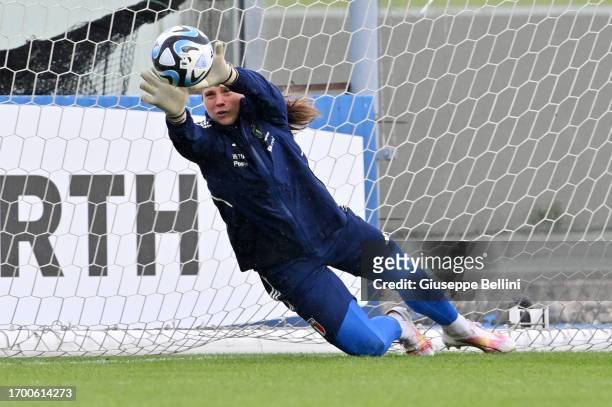 Laura Giuliani of Italian women's national team in action during Italy Women Training Session & Press Conference on September 25, 2023 in Castel di...