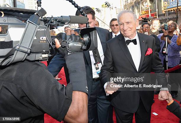 Honoree Mel Brooks attends 41st AFI Life Achievement Award Honoring Mel Brooks at Dolby Theatre on June 6, 2013 in Hollywood, California. Special...
