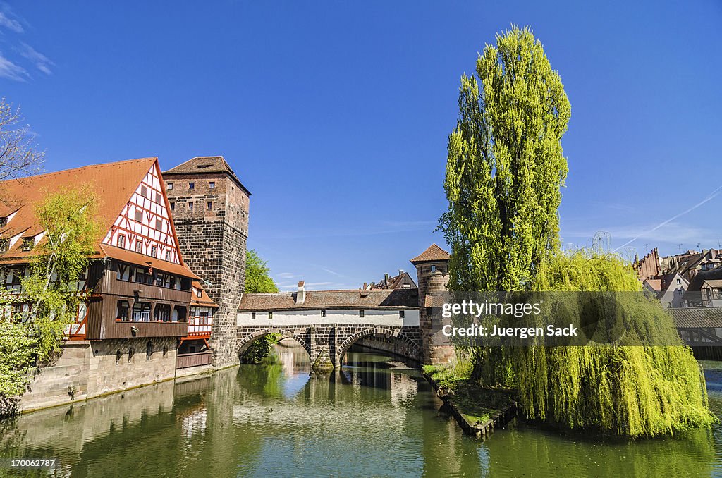 Wine Store and Hangman's Bridge Nuremberg (Weinstadl und Henkersteg Nürnberg)