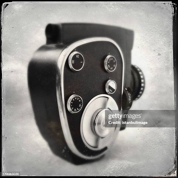 old-fashioned movie camera - hollywood squares bildbanksfoton och bilder