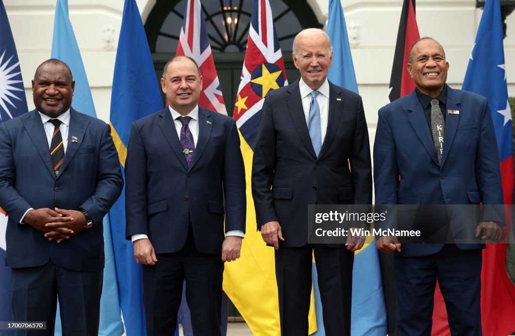 President Biden Hosts Pacific Islands' Leaders For The U.S.-Pacific Islands Forum Summit