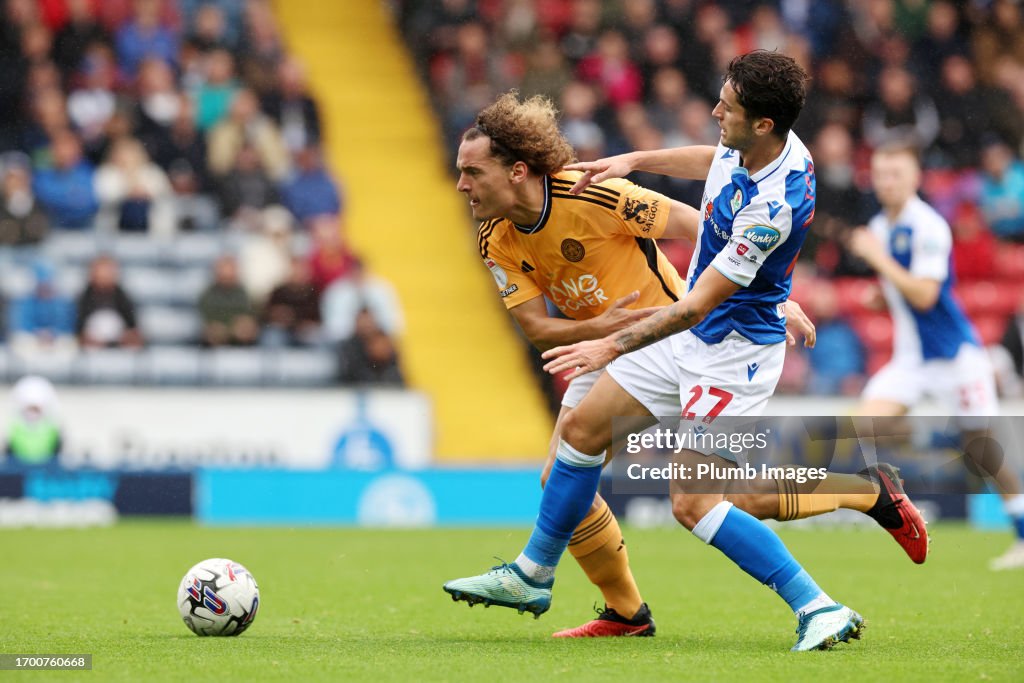 Blackburn Rovers v Leicester City - Sky Bet Championship