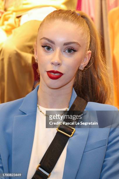 Audrey Freeman attends the Uniqlo Opera Reopening as part of Paris Fashion Week on September 25, 2023 in Paris, France.