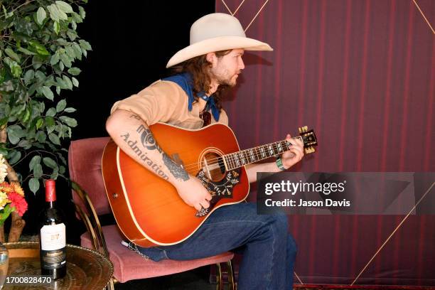 Kevin Corbo of Hippies and Cowboys seen at Day 2 of Pilgrimage Music & Cultural Festival 2023, sponsored by Beaulieu Vineyard, on September 23, 2023...