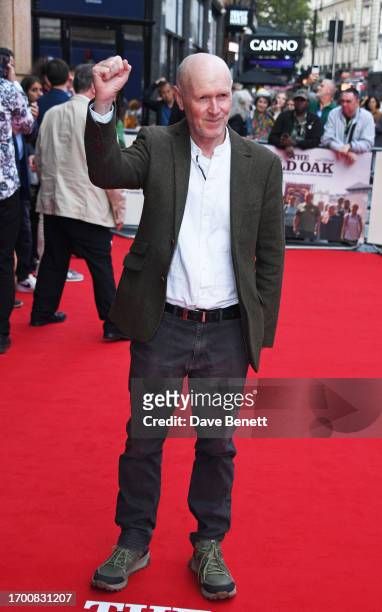 Paul Laverty attends the London Premiere of "The Old Oak" at Vue West End on September 25, 2023 in London, England.