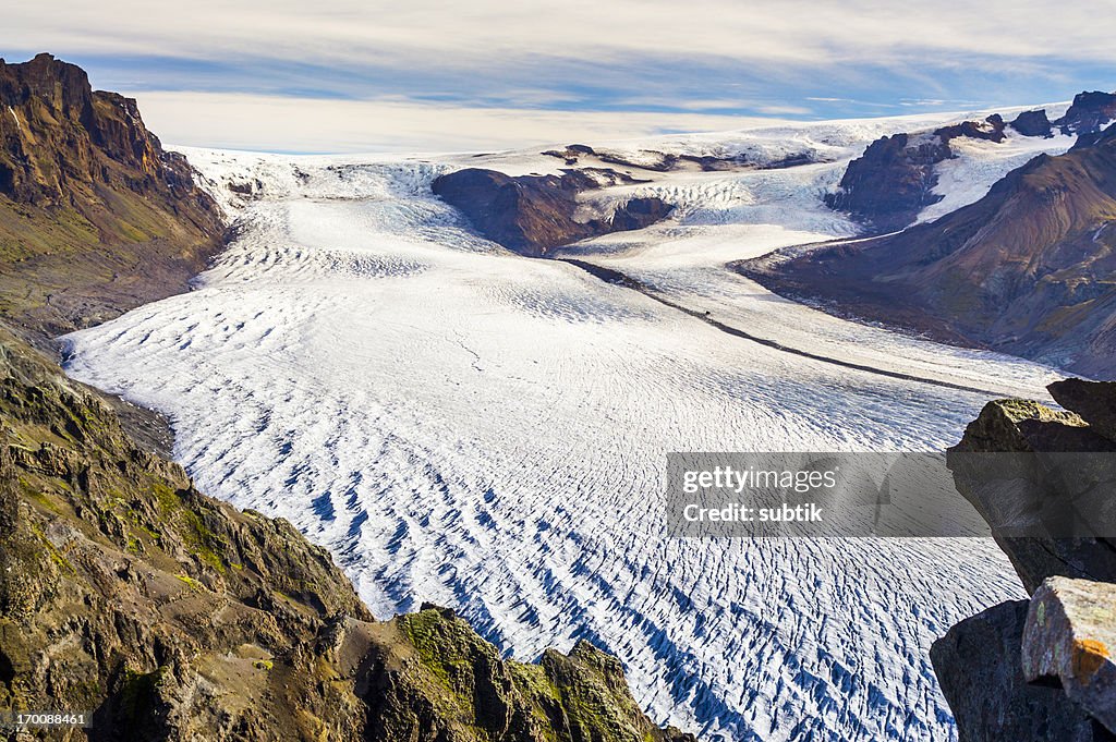 Skaftafellsjökull, Islanda