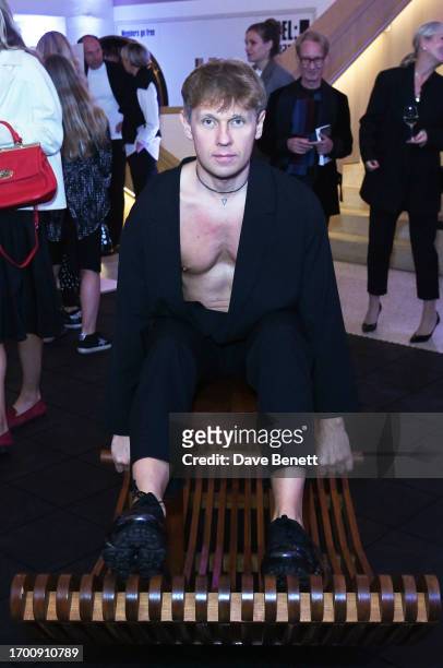 Fyodor Pavlov-Andreevich attends a special performance by Russia born Brazilian performance artist Fyodor Pavlov-Andreevich ahead of his upcoming...