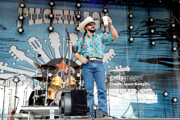 Ian Munsick performs onstage for day two of the 2023 Pilgrimage Music & Cultural Festival on September 24, 2023 in Franklin, Tennessee.