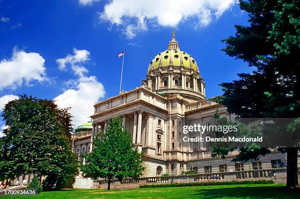 harrisburg pa state capitol - harrisburg pennsylvania stock pictures, royalty-free photos & images