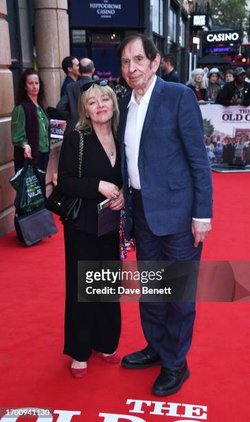 Guest and Ken Todd attend the London Premiere of "The Old Oak" at Vue West End on September 25, 2023 in London, England.