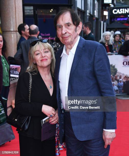 Guest and Ken Todd attend the London Premiere of "The Old Oak" at Vue West End on September 25, 2023 in London, England.