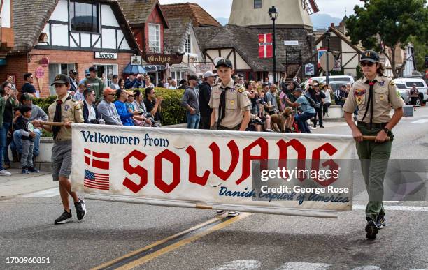 Thousands of visitors flock to this Danish-themed community to celebrate Danish Days with beer, dancing, music, viking helmets, and an aebleskiver...