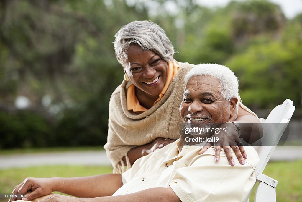 Senior African American couple