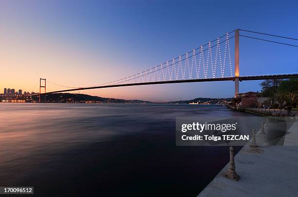 bridge - - bosphorus bridge stock-fotos und bilder