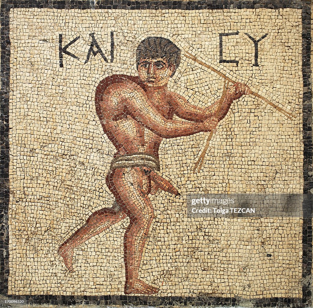 Ancient mosaics in Antakya (Hatay), Turkey