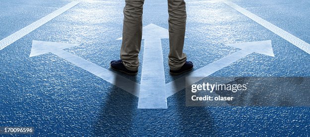 Boy/man about to make a decision Boy/man about to make a decision