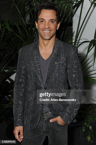 George Kotsiopoulos attends Jeremy Renner's and Kristoffer Winters' celebration of the launch of Robb Report "Home & Style" on June 6, 2013 in Los...